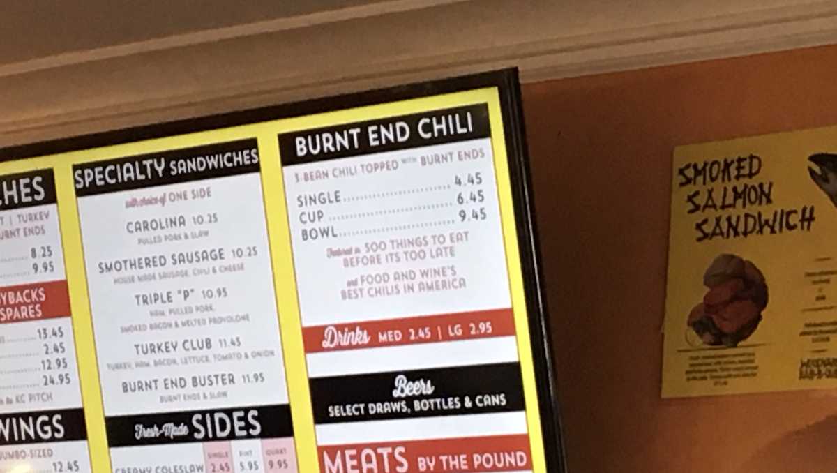 Woodyard BarBQue blends chili with awesome burnt ends