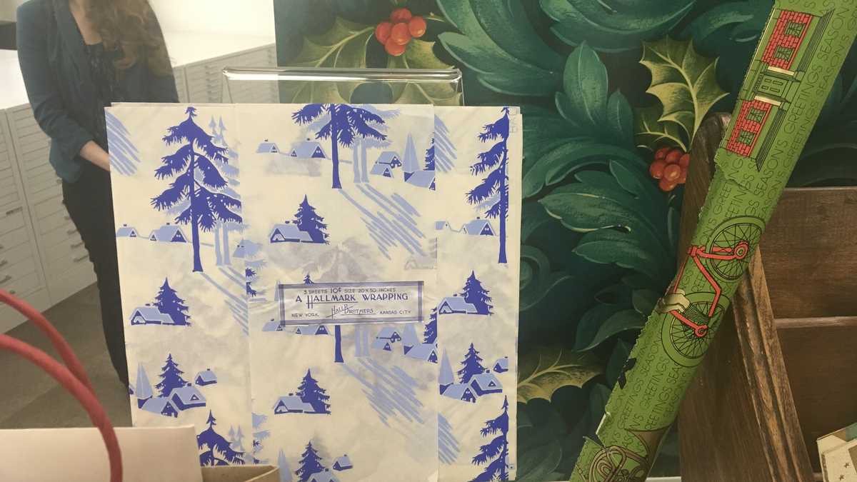 Christmas wrapping paper as we know it started with Hallmark in 1917