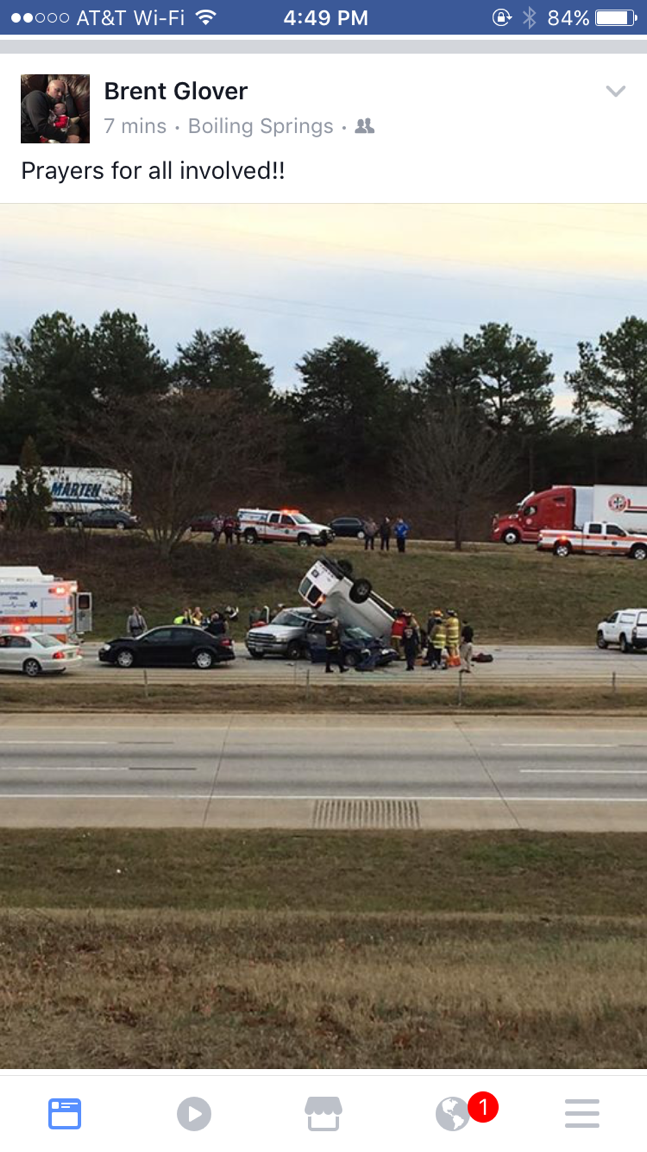 Northbound Lanes Of I-85 Reopen Following Multi-car Wreck, Dispatchers Say.