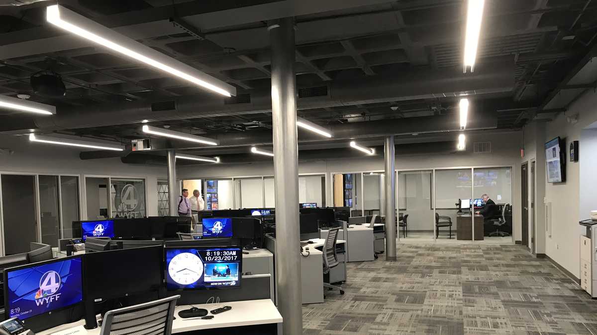 Sneak peek inside the new WYFF News 4 newsroom