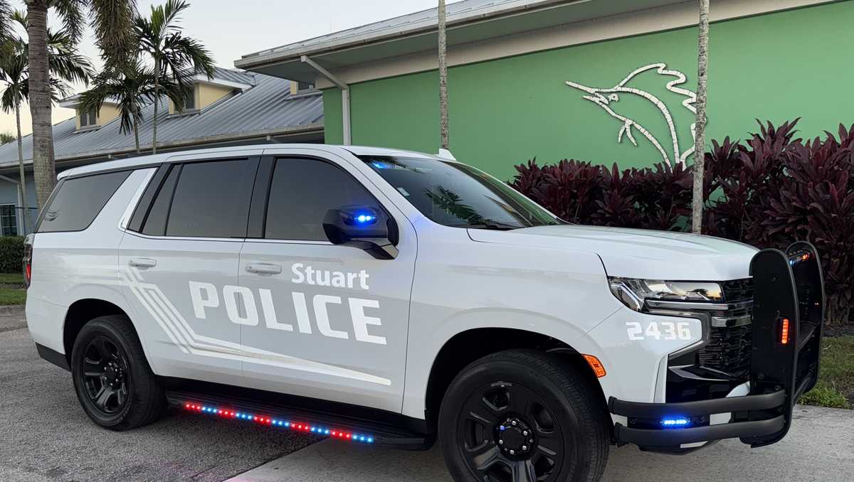 Suspect detained after fleeing in stolen vehicle near Stuart City Hall