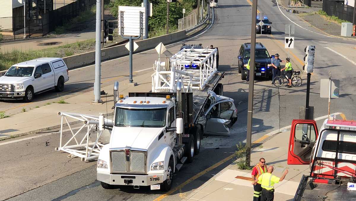 Driver dies after SUV crashes into tractor-trailer in South Boston