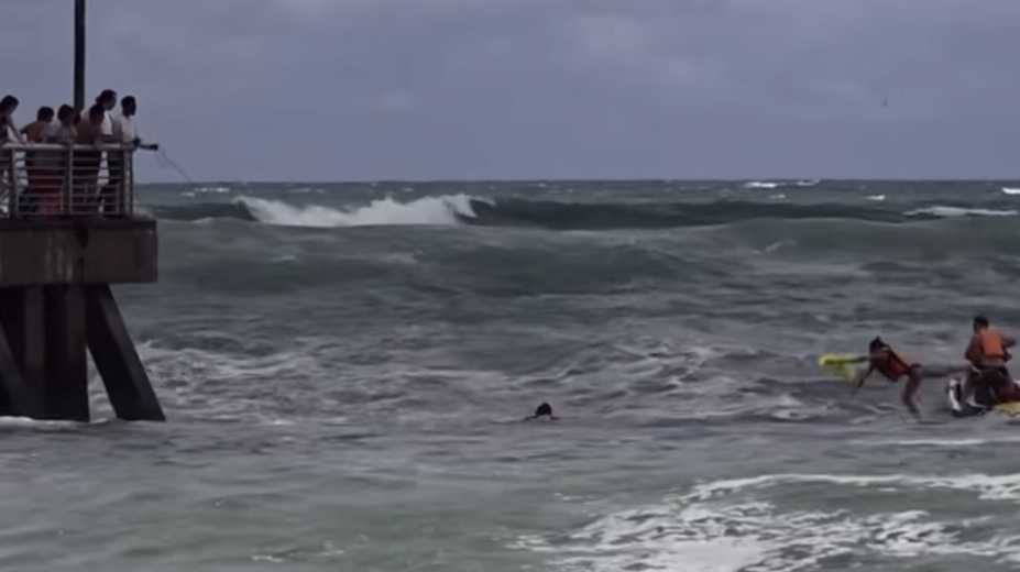 'When in doubt, don't go out': Storms impact Florida beaches