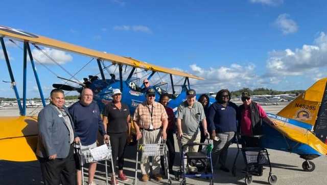WWII and Vietnam veterans go back in time and fly historic plane in Florida - Vimarsana News