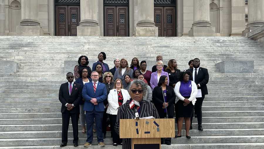 Advocates rally at state capitol, raising awareness to domestic violence