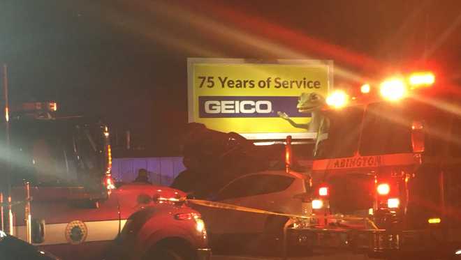 78-year-old killed after truck, commuter rail train collide in Abington