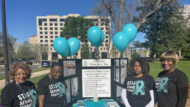 Advocates gather at the state Capitol for Sexual Assault Awareness Month - Vimarsana News