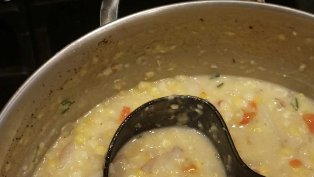 Julie’s Kitchen Corn Chowder