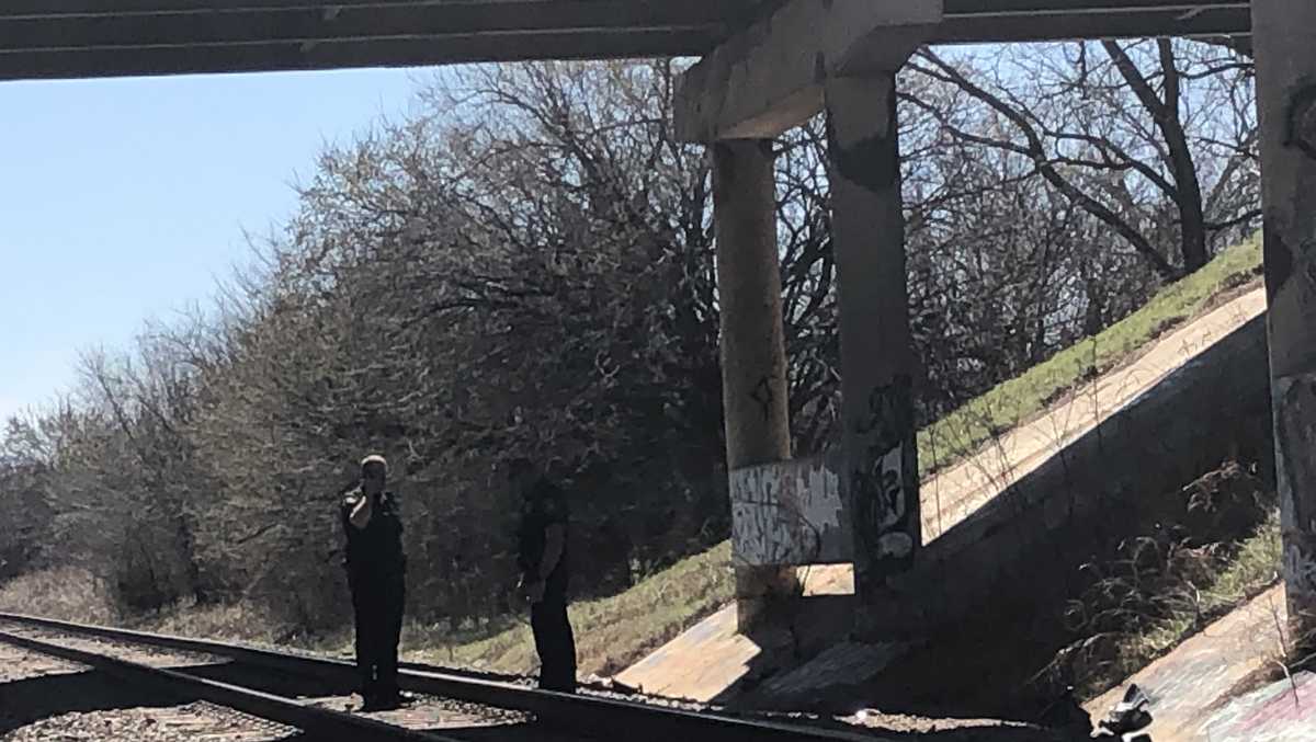 Person suffers leg injury after possibly being hit by train