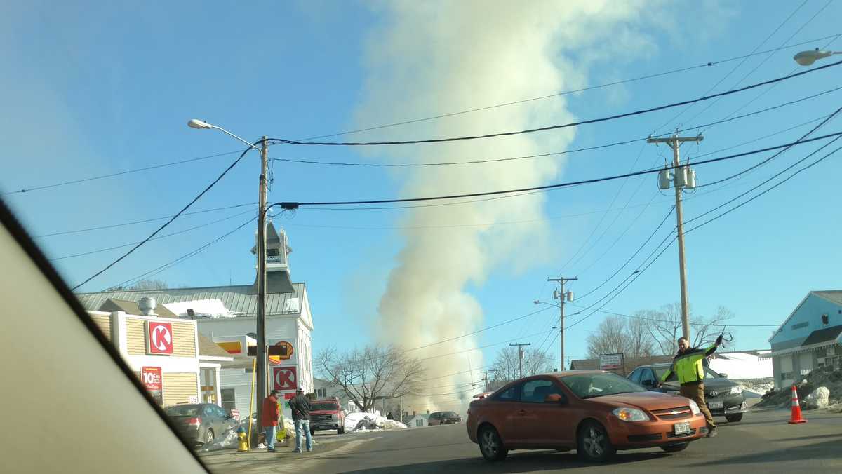 Photos Fire engulfs Winthrop post office