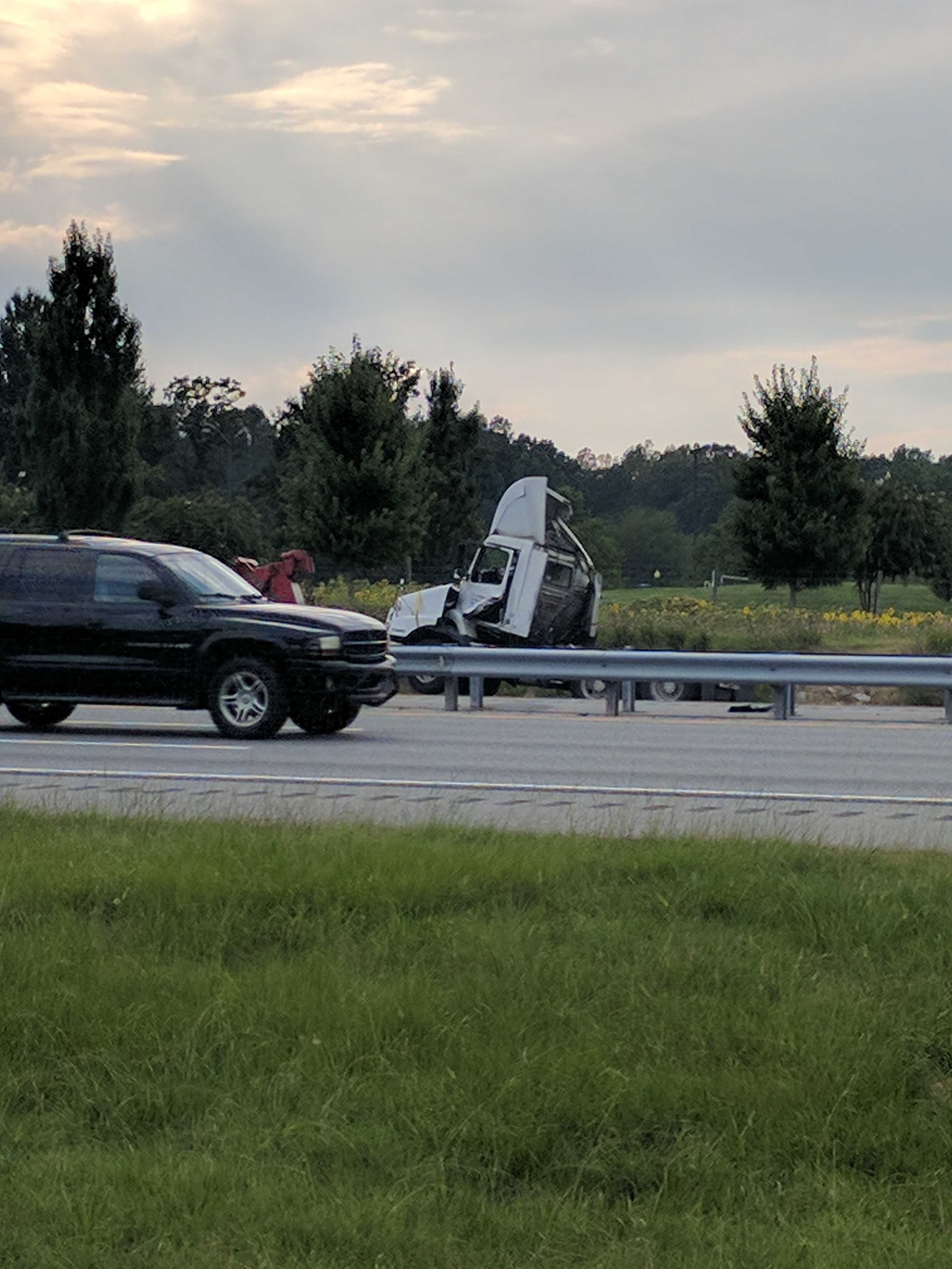 Traffic Crash Shuts Down 2 Lanes Of I-85 Near Greensboro