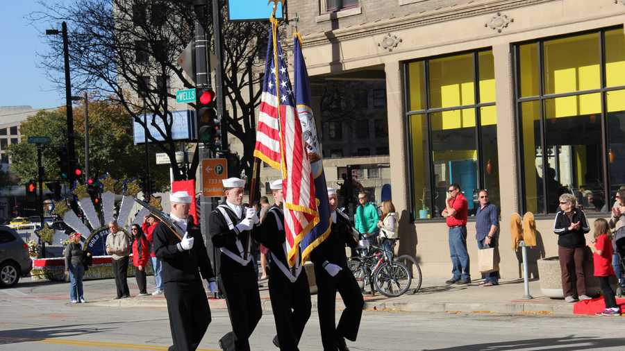 Veterans Day Parade held in downtown Milwaukee
