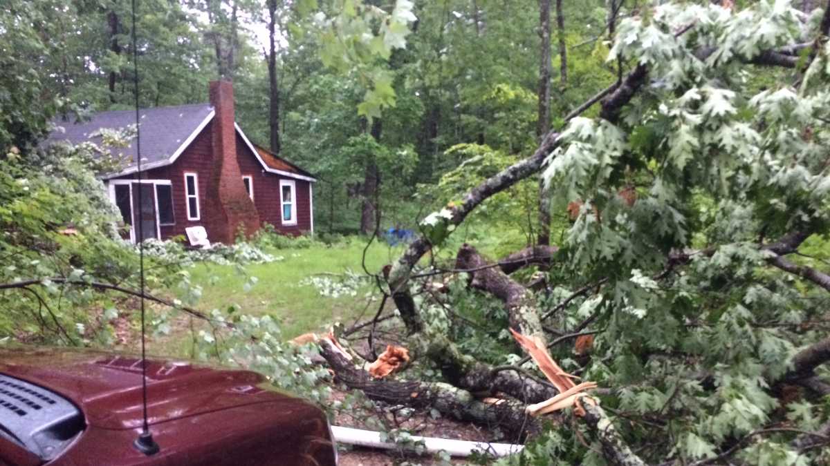 PHOTOS: Southern, western Maine hit hard by severe storms