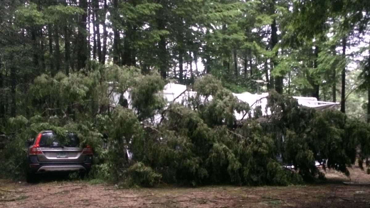 PHOTOS: Southern, western Maine hit hard by severe storms