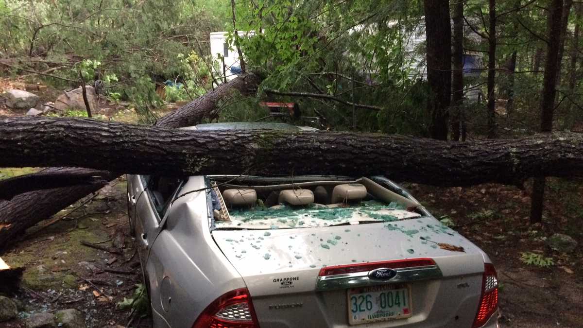 PHOTOS: Southern, western Maine hit hard by severe storms