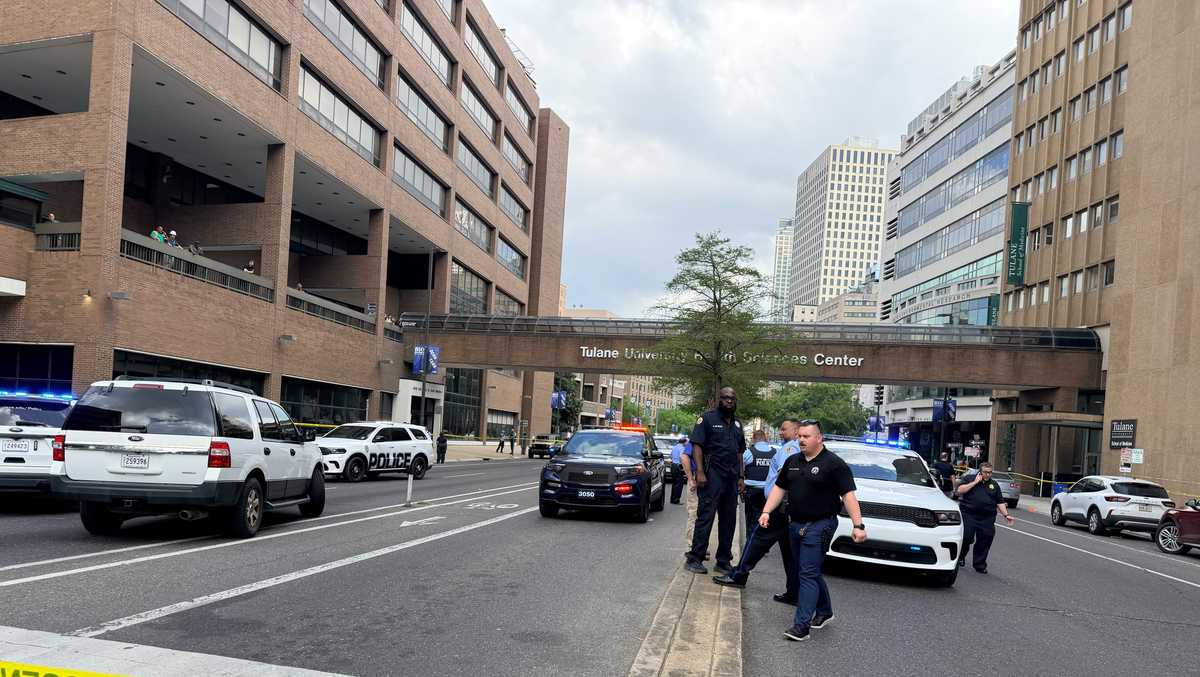 Tulane police officer shoots, kills man accused of shooting two others in CBD