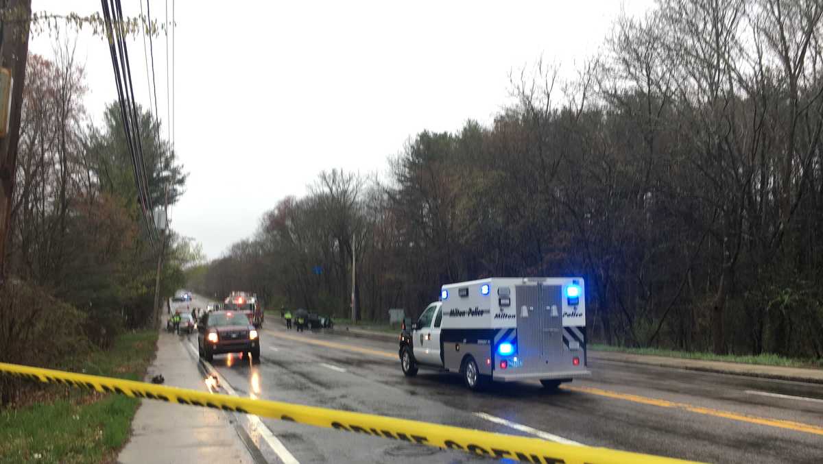 1 dead, 3 injured in Rt. 28 crash in Milton