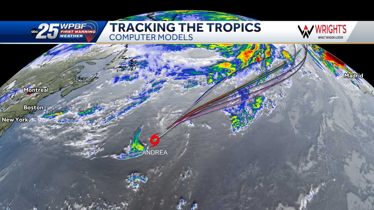 First Named Storm of 2025 Atlantic Basin Hurricane Season has formed