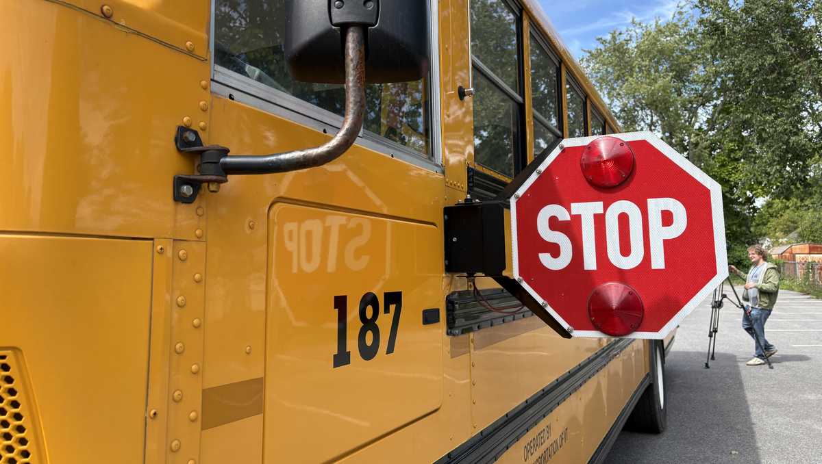 Local law enforcement highlights school bus safety awareness as Vermont kids head back to school