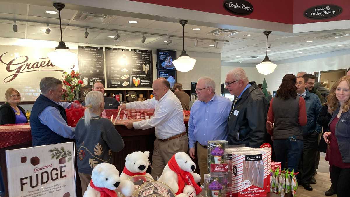 Graeter's Ice Cream celebrates grand opening of new scoop shop in