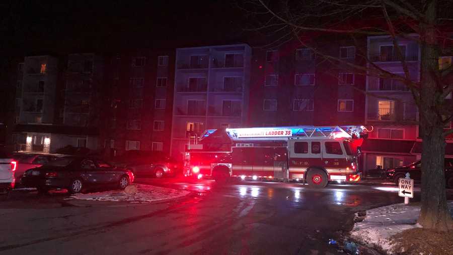 Apartment fire