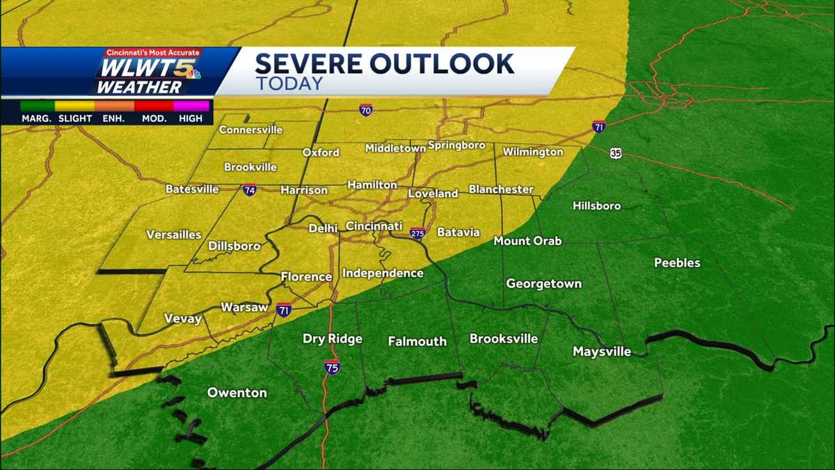 Tracking severe threat | Strong to severe storms possible this weekend ...