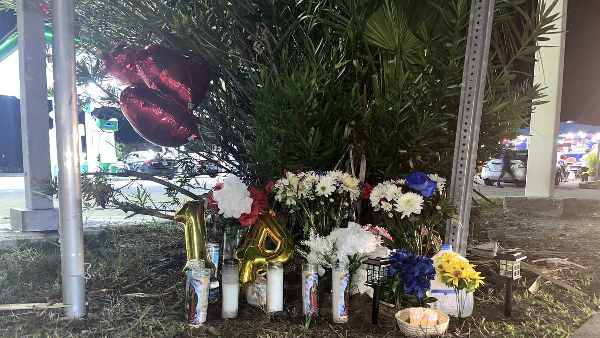 Memorial grows for teen killed in crash while riding bike in Fort Myers