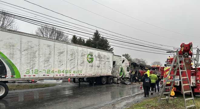 Pa. man in custody after 120 mph chase ends in fiery Route 30 crash ...