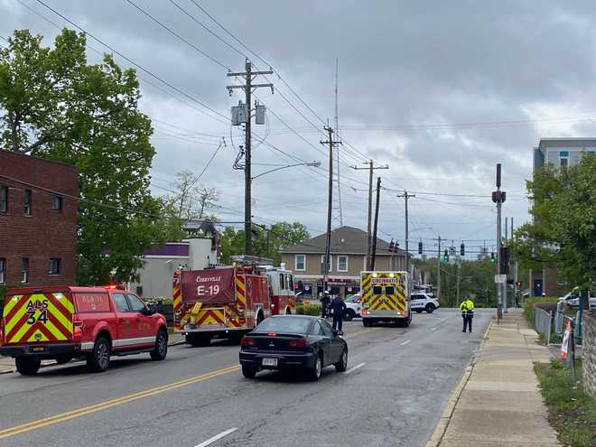 Reports of a shooting on William Howard Taft Road in Corryville