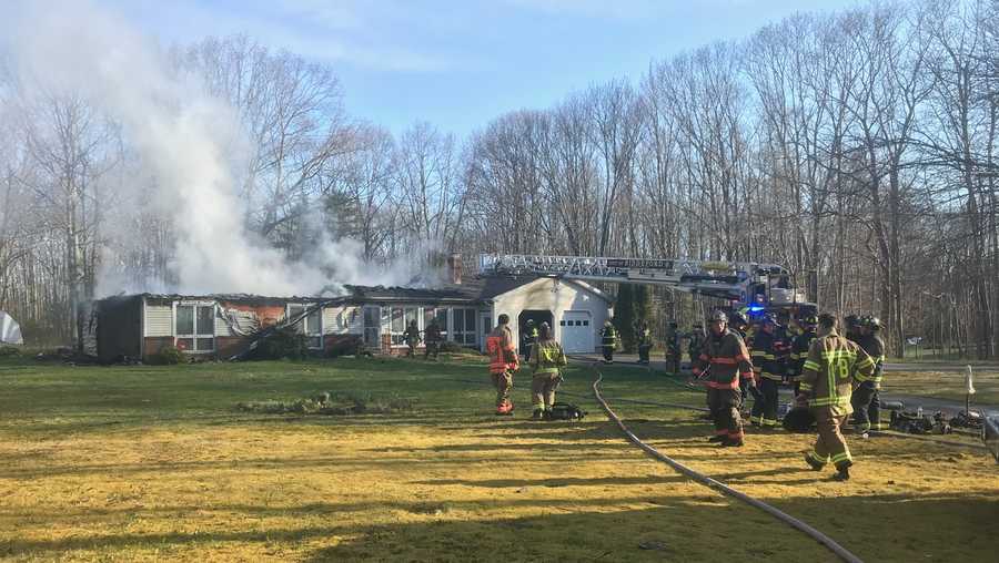 fire destroyed a home on newtown road in biddeford