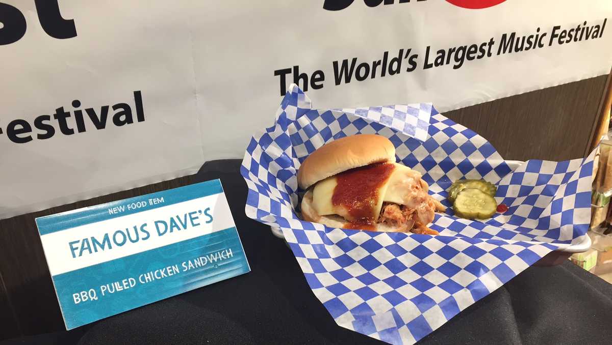 Photos New food for 50th Edition of Summerfest