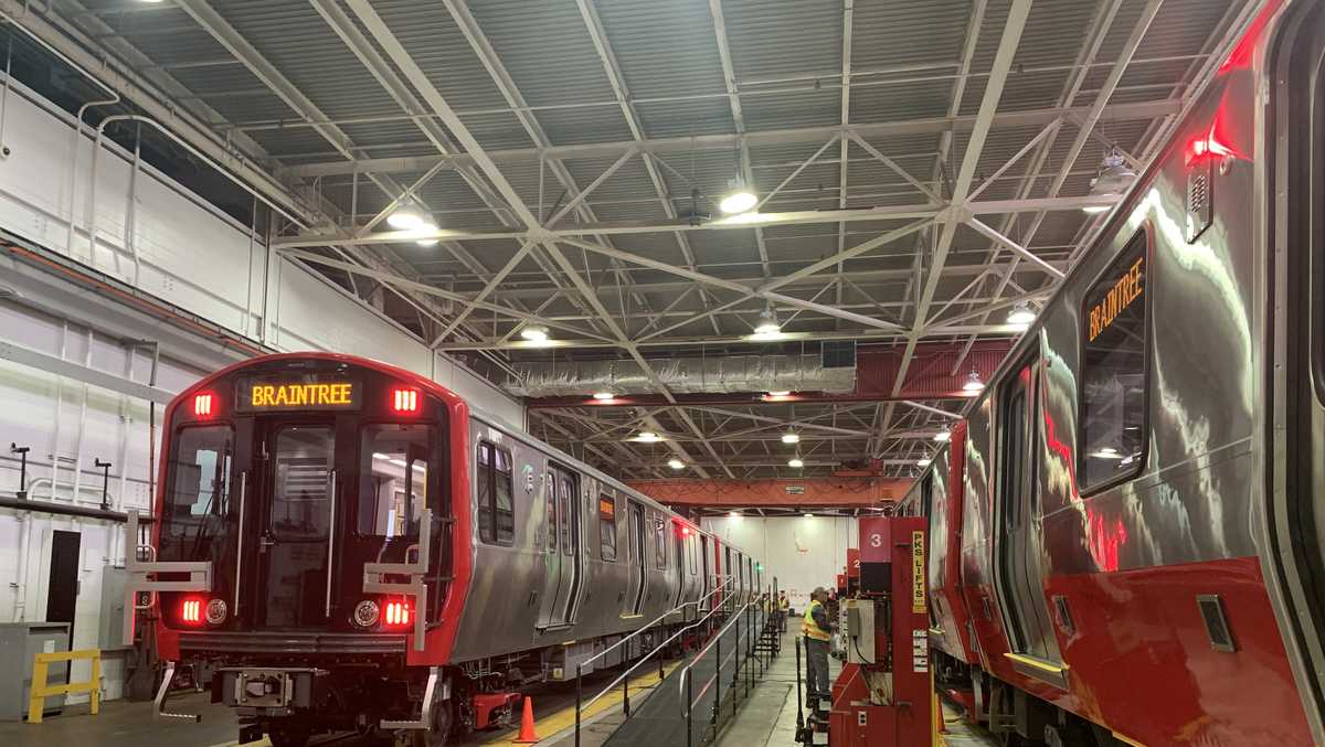 All aboard! Touring the MBTA's new Red Line trains