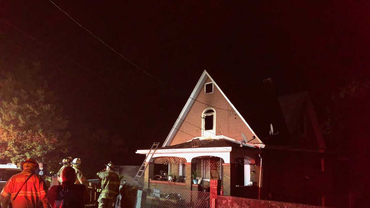 Woman taken to the hospital after fire breaks out inside home in Monessen