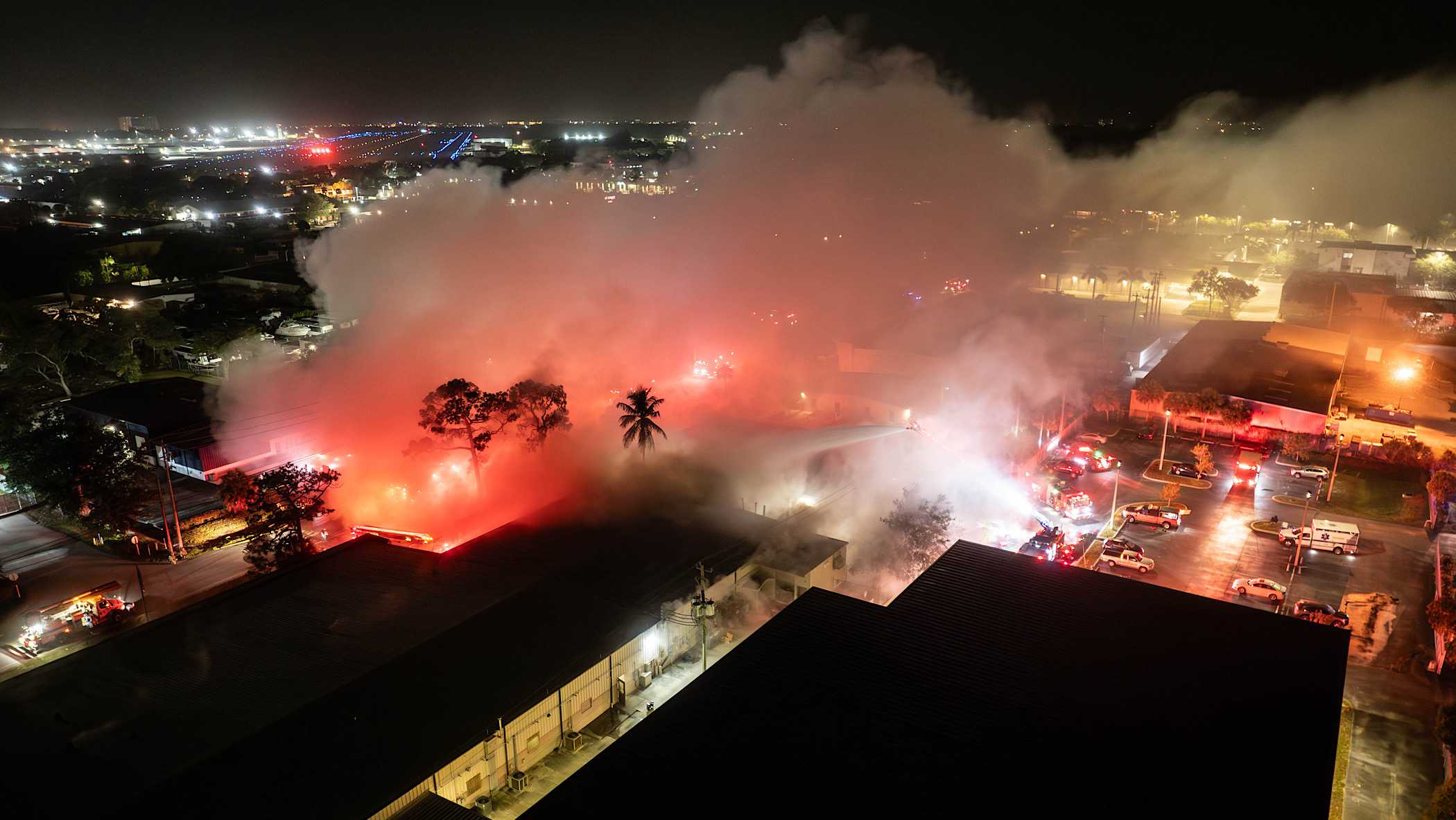 Multiple crews on scene battling structure fire in Naples - Vimarsana News