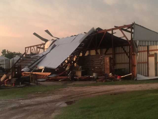 Gallery: Viewers share pictures of hail, damage caused by Thursday's