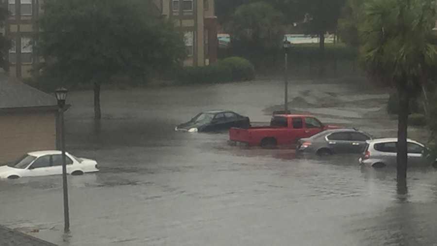 IMAGES: Flooding on Tybee Island