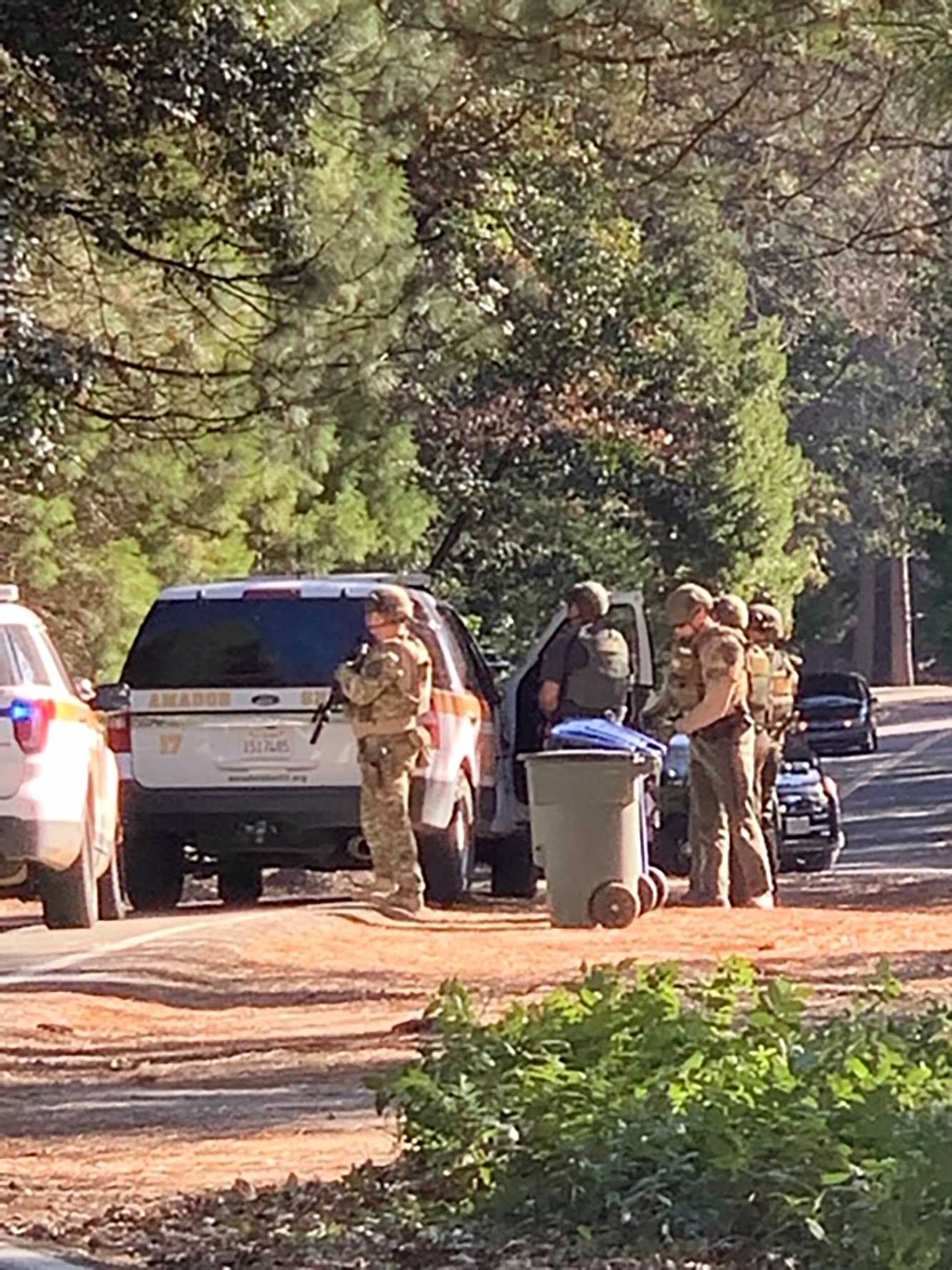 Shooting Suspect Arrested After Hourslong Standoff In Amador County