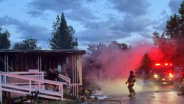 Lightning strike in Placer County causes mobile home explosion, sheriff's office says - Vimarsana News