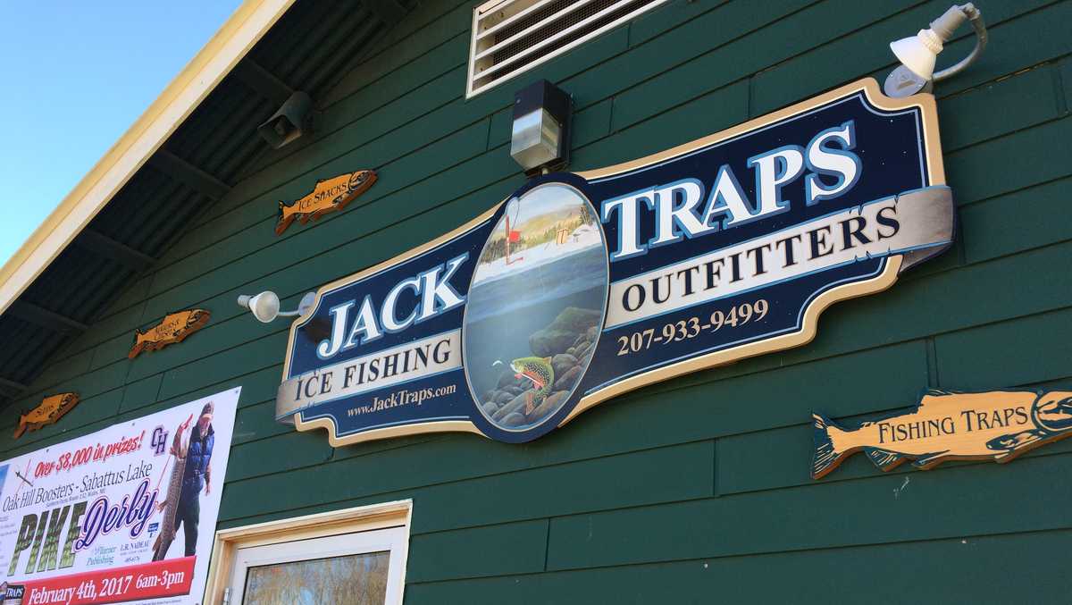 PHOTOS Made in Maine ice fishing traps