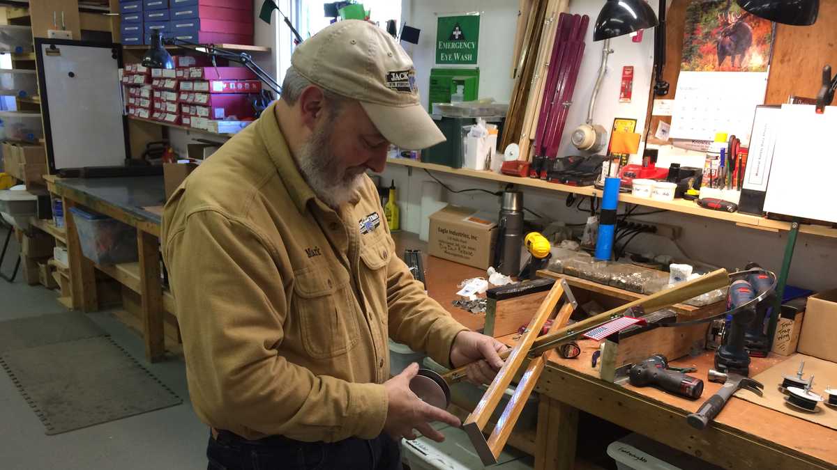 PHOTOS Made in Maine ice fishing traps