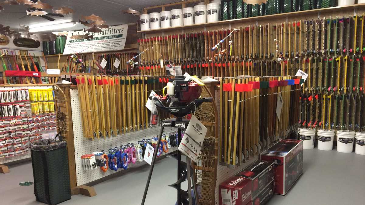 PHOTOS Made in Maine ice fishing traps