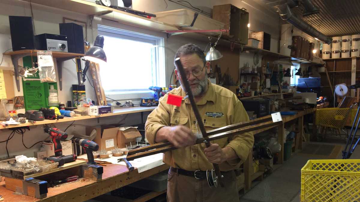 PHOTOS Made in Maine ice fishing traps