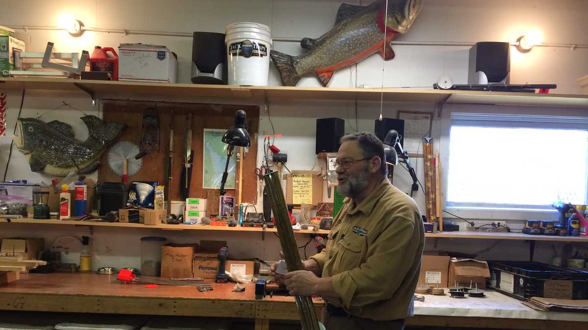 Monmouth man creates handmade ice fishing trap