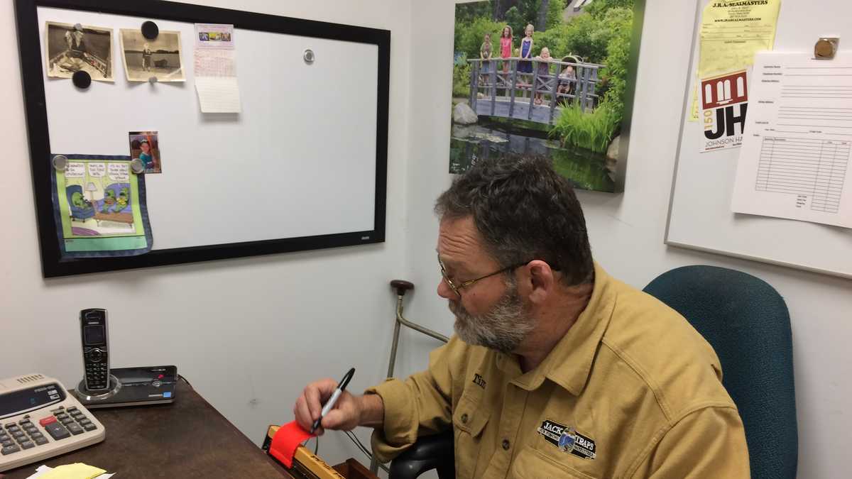 PHOTOS Made in Maine ice fishing traps