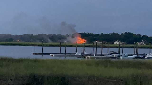 Skidaway Island fire fully engulfs home - Vimarsana News