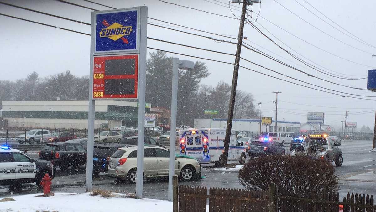 Woman killed after SUV rolls over her at Saugus gas station