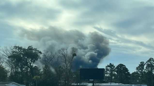Large junkyard fire in Chatham County fills sky with dark smoke - Vimarsana News