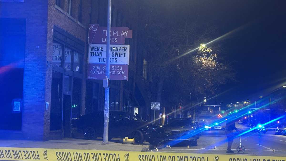 Man injured in shooting in downtown Birmingham