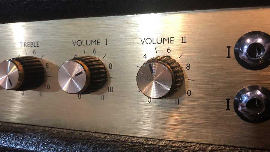 a marshall amplifier built for the film this is spinal tap