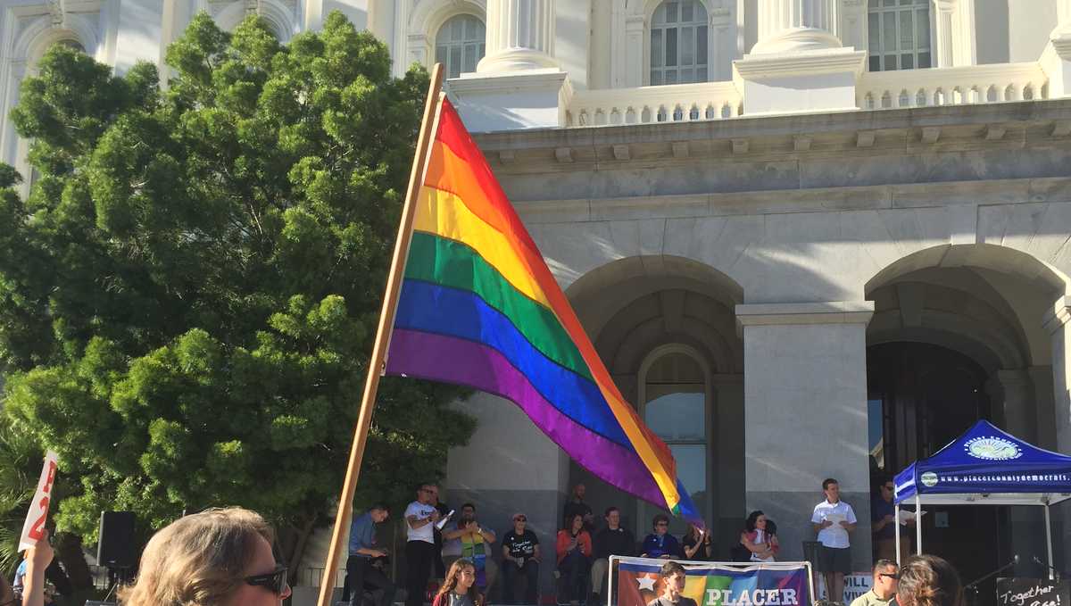 Pride weekend kicks off at California Capitol with political rally